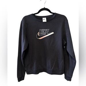 Nike Women's Black Crew Neck Sweater Size: Small